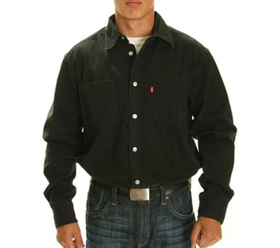 Levis Black Classic Denim Shirt - 381000CC