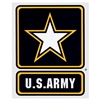 United States Army Star Logo Window Decal D143-A