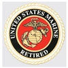 US Marine Corps  Retired Decal D16-MR