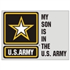 My Son is in the Army Window Decal D250-A