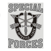 US Army Special Forces Decal D344-A