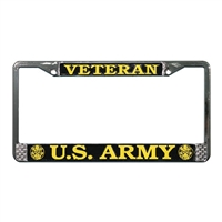 Mitchell Proffitt US Army Veteran License Plate Frame LFAV