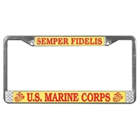 Mitchell Proffitt US Marines License Plate Frame LFM01