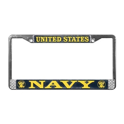Mitchell Proffitt US Navy License Plate Frame LFN01