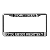 Mitchell Proffitt POW MIA License Plate Frame LFPOW.