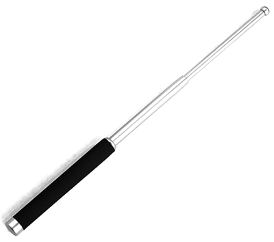 Rothco Chrome 21-Inch Expandable Baton With Sheath - 10032