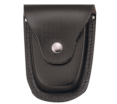 Rothco Black Deluxe Leather Handcuff Case - 10081