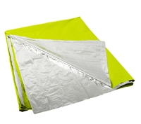 Rothco Safety Green Polarshield Survival Blanket - 1044