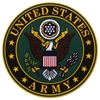 US Army Crest Logo Decal D44-A