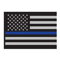 Rothco Thin Blue Line Flag Decal 1293
