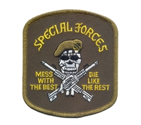 Rothco Special Forces Mess With the Best Patch - 1577