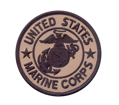 Rothco Coyote Brown USMC Patch - 1585