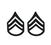 Rothco Subdued Staff Sergeant Insignia Set - 1604