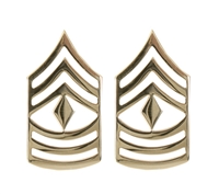 Rothco Polished First Sergeant Insignia Set - 1647