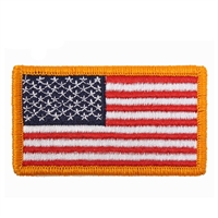 Rothco US Flag Patch with Gold Border - 1777