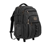 Rothco Black Rolling Canvas Backpack - 20055