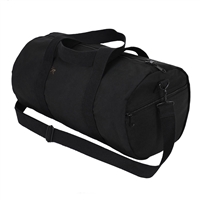 Rothco Black Canvas Shoulder Bag - 2221