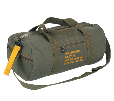 Rothco Olive Drab Canvas Equipment Bag - 22336