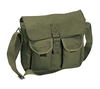 Rothco Olive Drab Canvas Ammo Shoulder Bag - 2277
