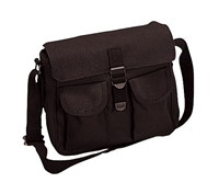 Rothco Black Canvas Ammo Shoulder Bags - 2278