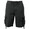 Rothco Black Washed Out Vintage Utility Shorts - 2552