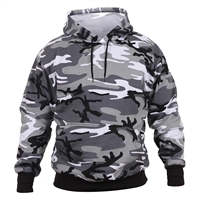 Rothco 2690 City Camouflage Pullover Hooded Sweatshirt
