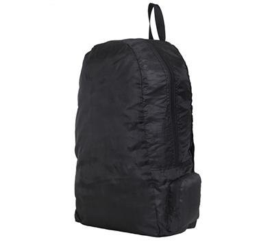 Rothco Black Compact Foldable Backpack - 2773