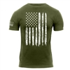 Rothco OD Distressed US Flag T-Shirt 2832