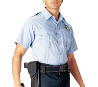 Rothco Light Blue Short Sleeve Uniform Shirt - 30025