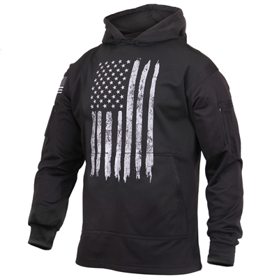Rothco 3166 US Flag Concealed Carry Hooded Sweatshirt