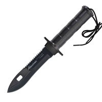 Rothco Black Adventurer Survival Kit Knife - 3335