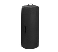 Rothco Black Zipper Canvas Duffle Bag - 3491