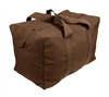 Rothco Brown Canvas Parachute Cargo Bag 3523