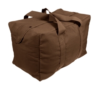 Rothco Brown Canvas Parachute Cargo Bag 3523