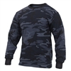 Rothco Midnight Blue Camo Long Sleeve T-Shirt 3637