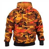 Rothco 3690 Savage Orange Camouflage Pullover Hooded Sweatshirt