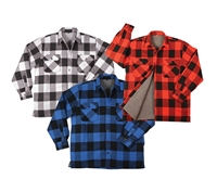 Rothco Heavyweight Sherpa-Lined Flannel Shirts - 3739