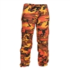 Rothco Womens Savage Orange Camo Paratrooper Pants 3784
