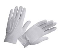 Rothco White Gripper Dots Parade Gloves - 4411
