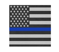 Rothco Thin Blue Line Flag Bandana - 4484