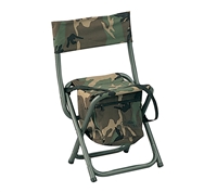 Rothco Woodland Camo Deluxe Stool With Pouch 4578