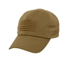 Rothco Coyote Tactical Operator Cap with US Flag 4639