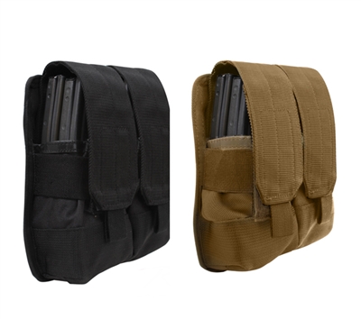 Rothco Molle Double Mag Rifle Pouch - 51003