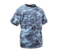 Rothco Kids Sky Blue Digital Camo T-Shirt - 5265