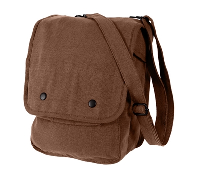 Rothco Brown Canvas Shoulder Bag - 5797