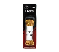 Rothco Brown Yellow 72 Inch Boot Laces - 6158