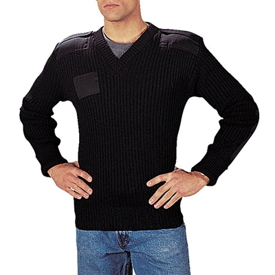 Rothco G.I. Type Wool V-Neck Sweater - 6344