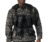 Rothco Black Tactical Assault Vest - 6580