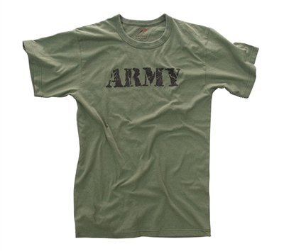 Rothco Olive Drab Vintage Army T-Shirt - 66400