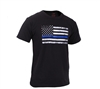 Rothco Kids Thin Blue Line US Flag T shirt 6869